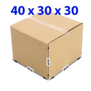 Hộp carton 40x30x30 đóng hàng 3 lớp giá rẻ Hà Nội