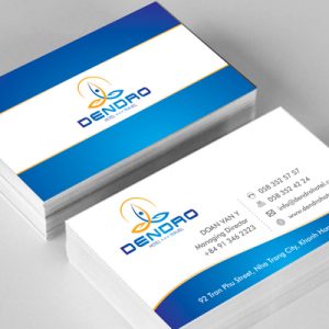 In card visit chống thấm nước - xé không rách giá 60k/ hộp tại Hà Nội