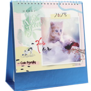 In lịch chúc tết - lịch để bàn - lịch chữ A giá rẻ tại Hà Nội 2025